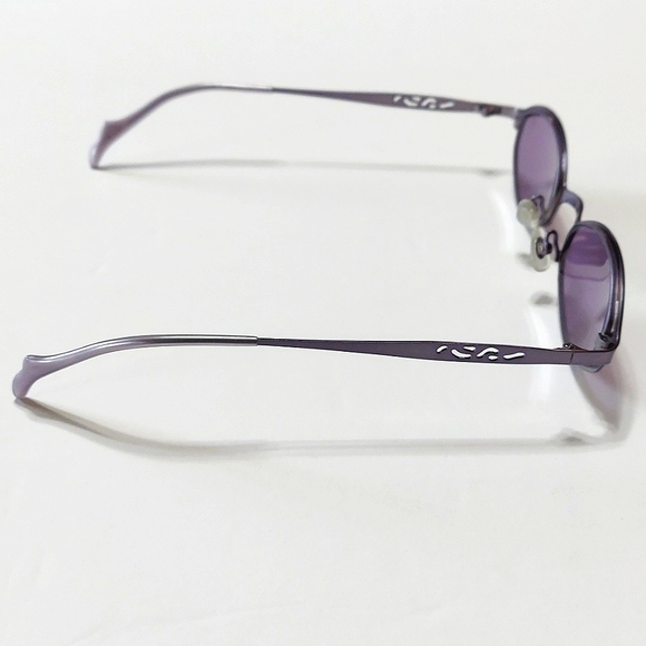 Martine Sitbon NWOT Unisex Silver/Lavender Frame With Same Lenses Sunglasses - Picture 4 of 10